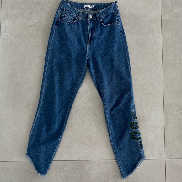 NA-KD DENIM W SNAKE GRAPHIC - Picture 6 of 12